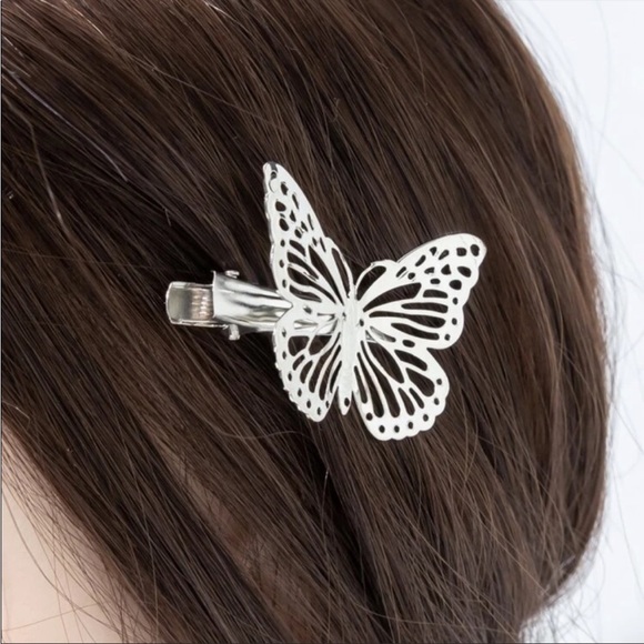 4 piece Elegant Butterfly Hair Clips Hair Accessory - Picture 3 of 3